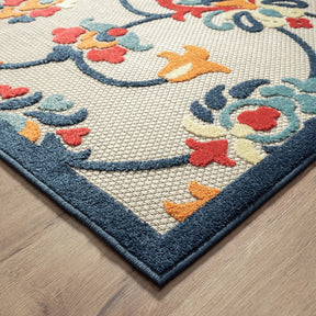 Stylish Classic Pattern Design Floral  Rug