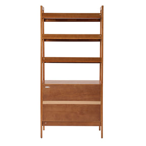 Solid Wood Ladder Bookcase