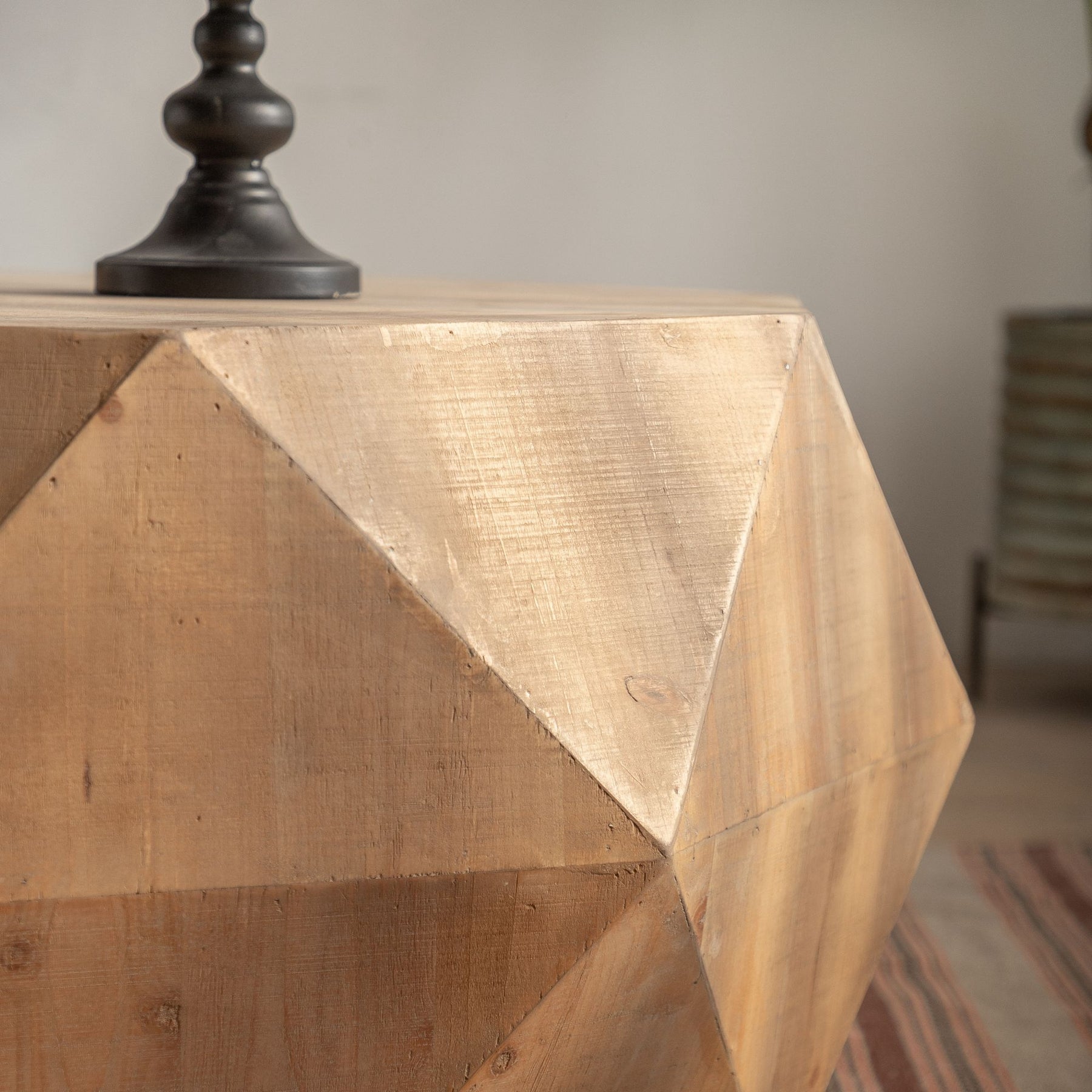 Three-dimensional Embossed Pattern Coffee Table