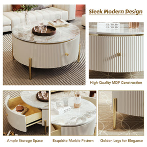 Modern Round Coffee Table