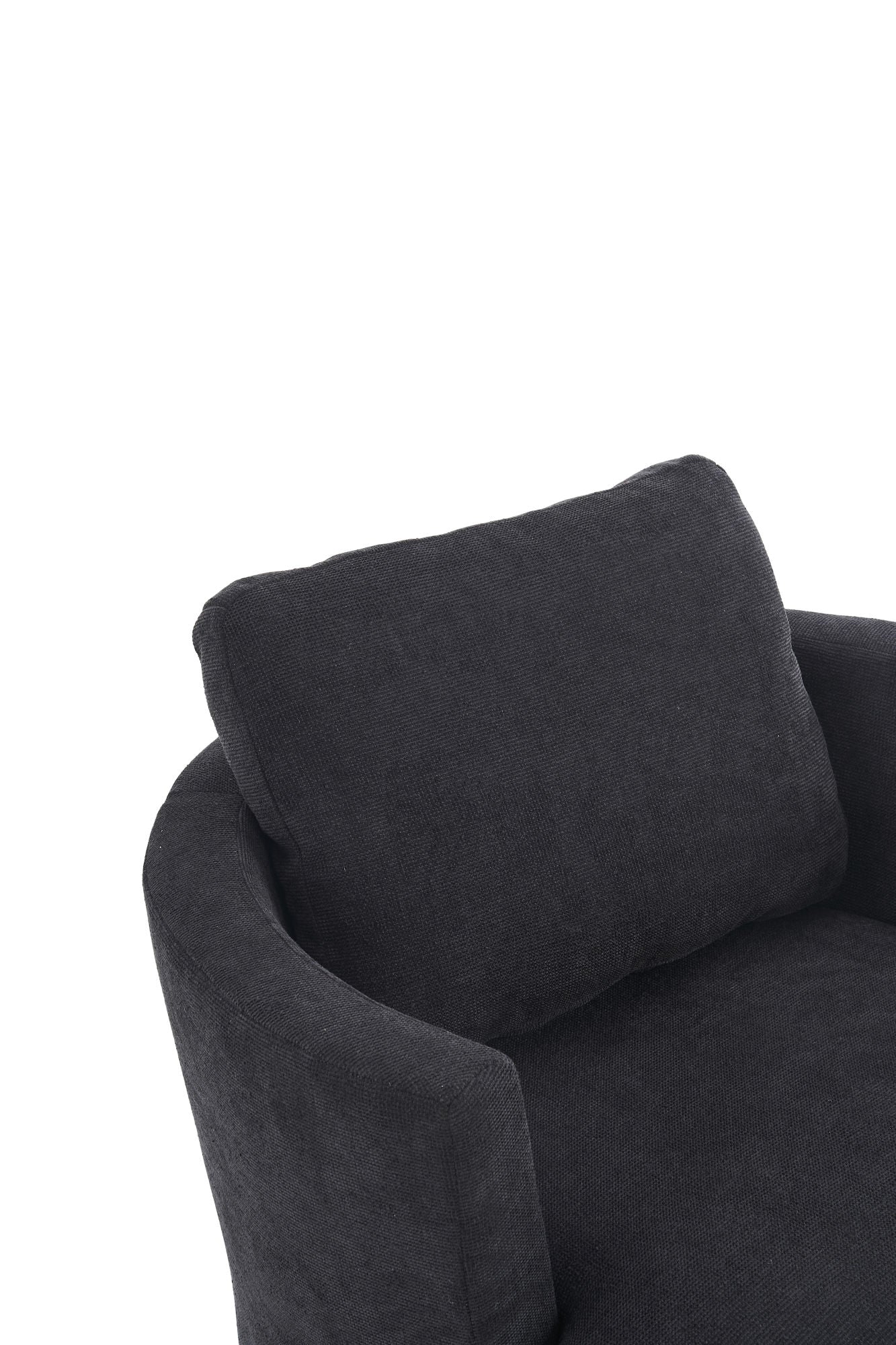 Swivel Barrel Round Accent Lounge Chair