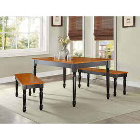 Autumn Lane Wood Dining Bench