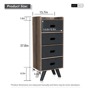 4 Drawer Storage Tower Dressers