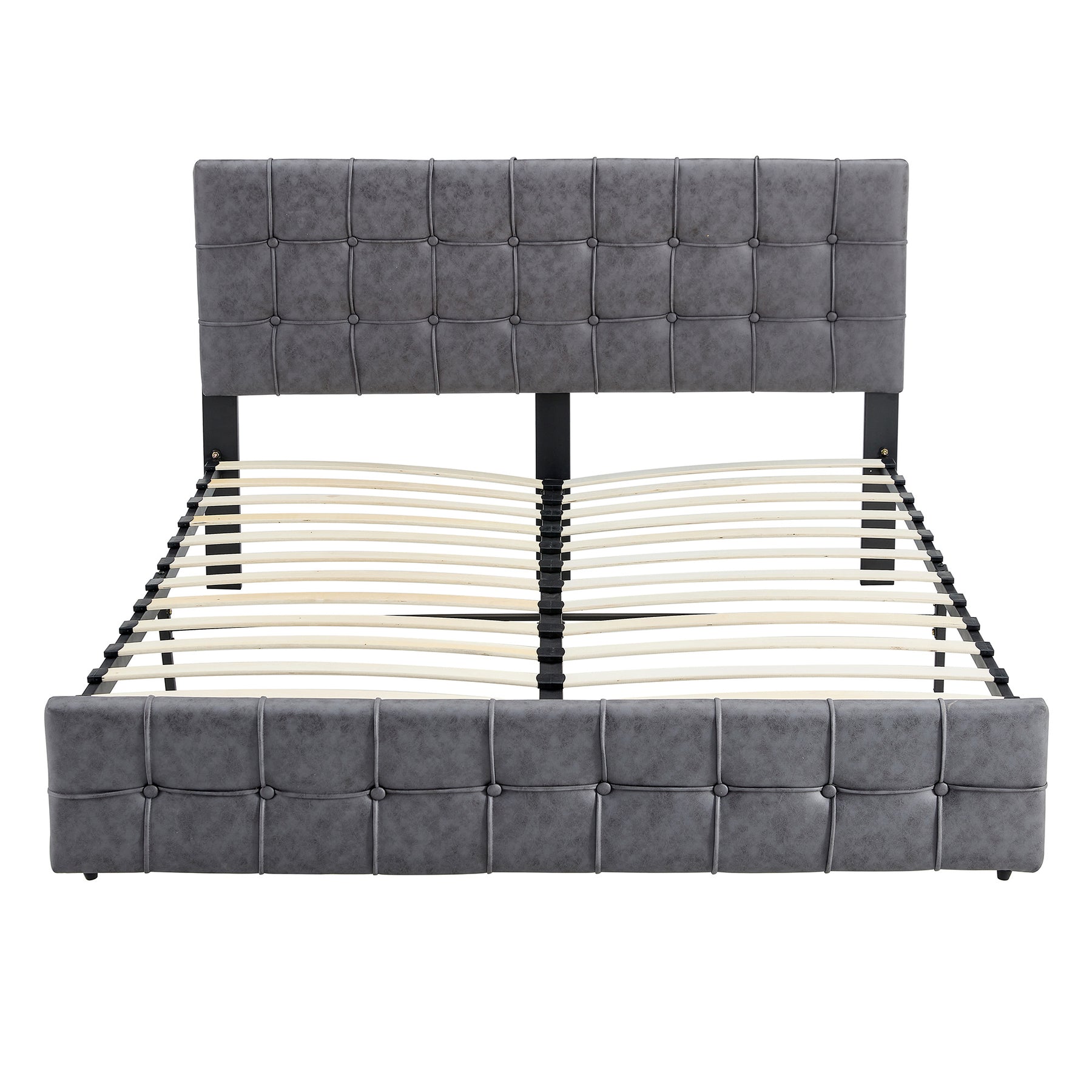 Modern Upholstered Bed | Queen Size