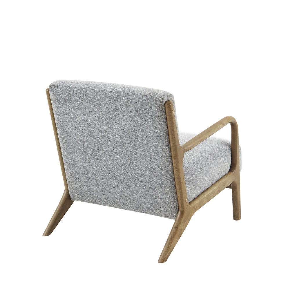 Modern Linen Lounge Chair