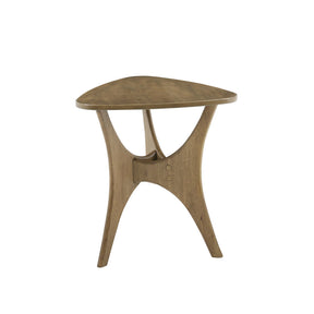 Triangle Wood Side Table