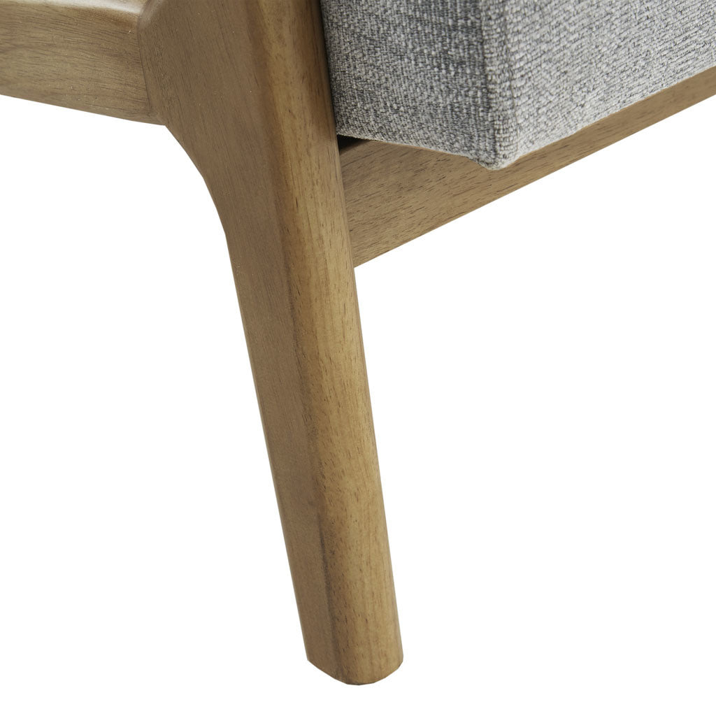 Modern Linen Lounge Chair