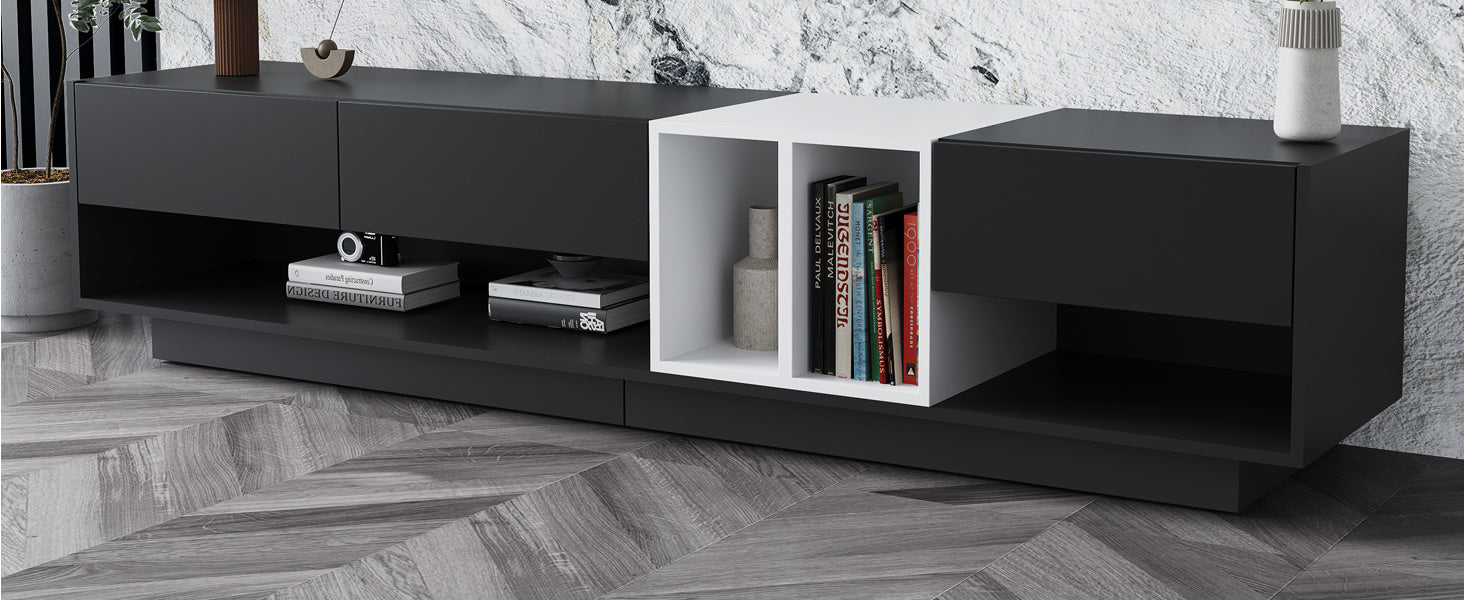 ON-TREND Sleek and Stylish TV Stand & Media Console