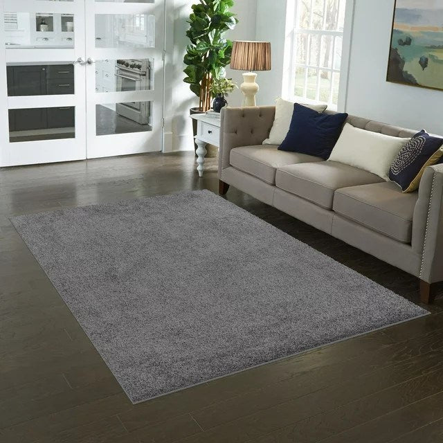 Traditional Solid Casual Tufted Shag Rug