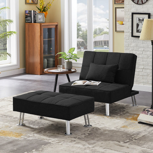 Modern Fabric Single Sofa Lounge Chair