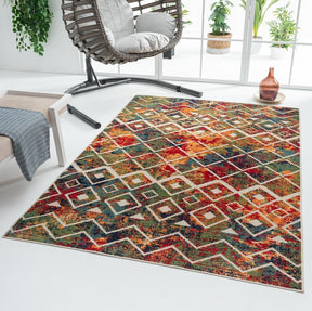 Stylish Classic Pattern Design Floral  Rug