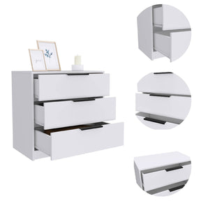 Kaia 3 Drawers Dresser - White