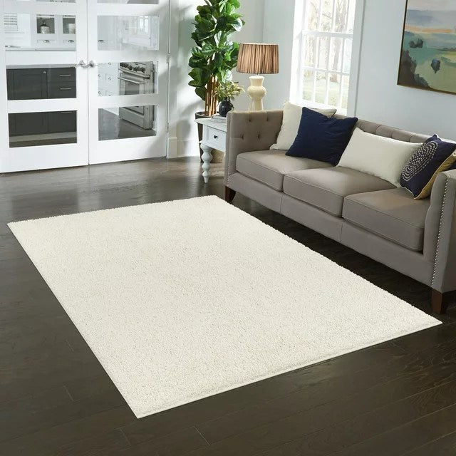 Traditional Solid Casual Tufted Shag Rug