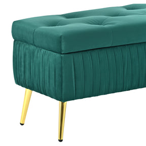 Button-Tufted Ottoman