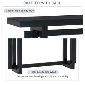 U_STYLE Contemporary Console Table