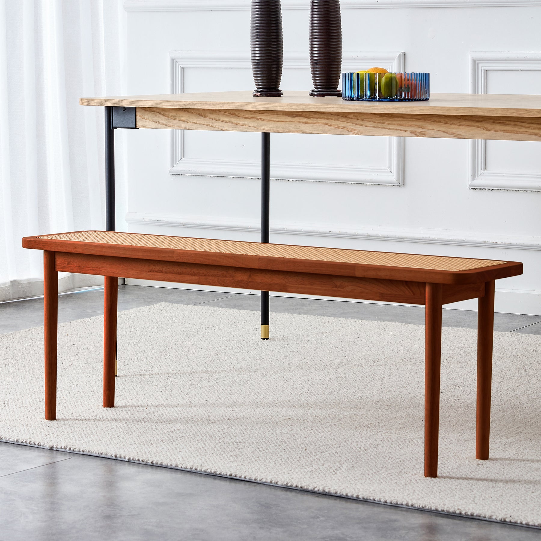 solid wood Dining Benches