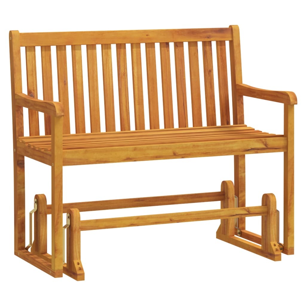 Patio Swing Bench Solid Acacia Wood