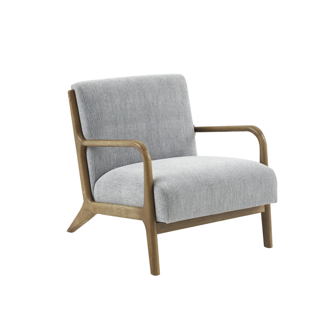 Modern Linen Lounge Chair