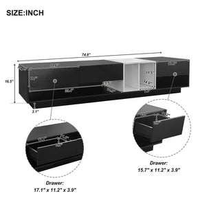 ON-TREND Sleek and Stylish TV Stand & Media Console