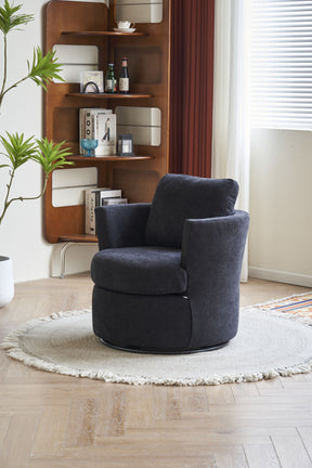 Swivel Barrel Round Accent Lounge Chair