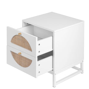 Allen 2 Drawer side table