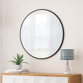 Round Vanity Dressing Wall Mirror