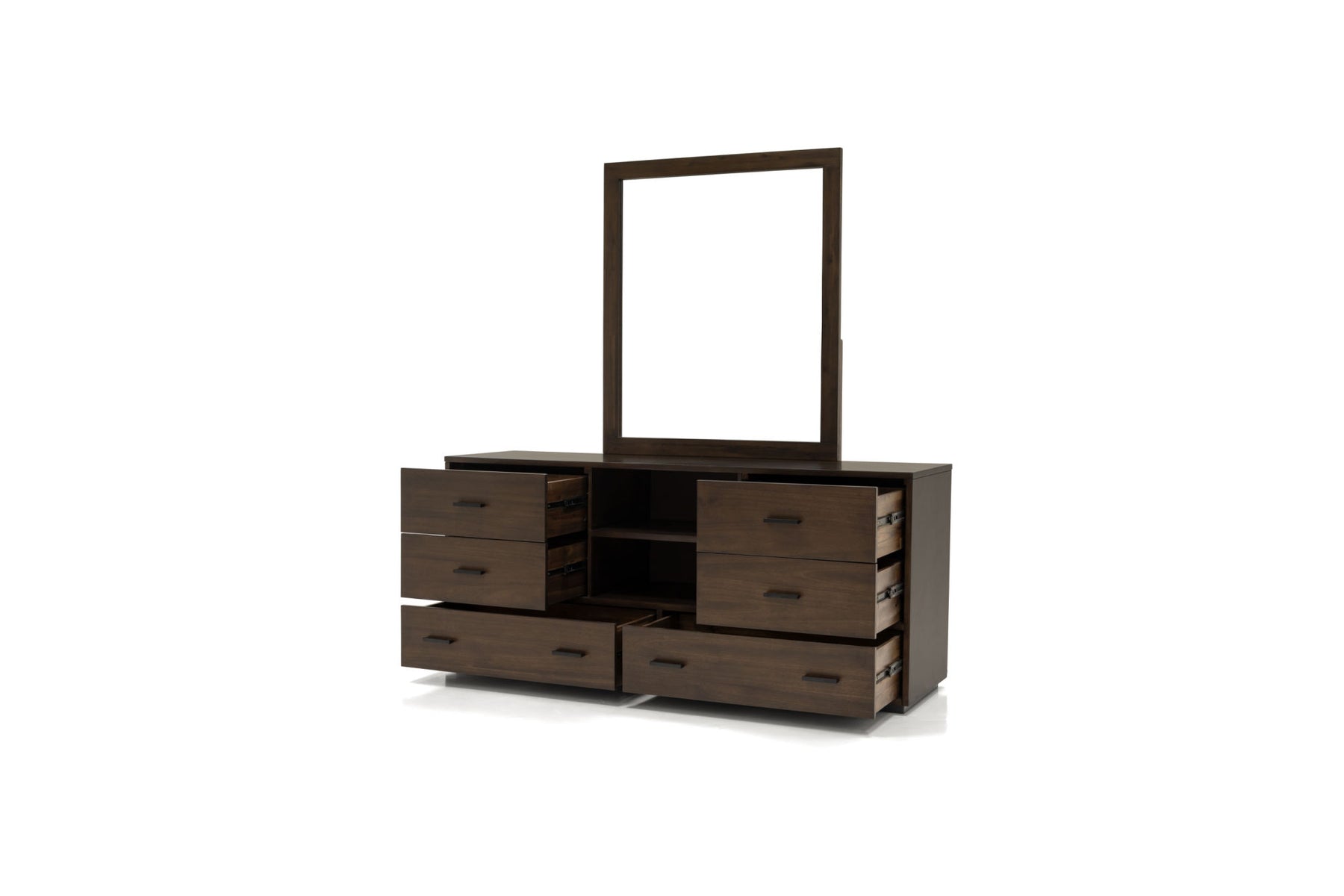 Nova Domus Fantasia Contemporary Walnut Dresser