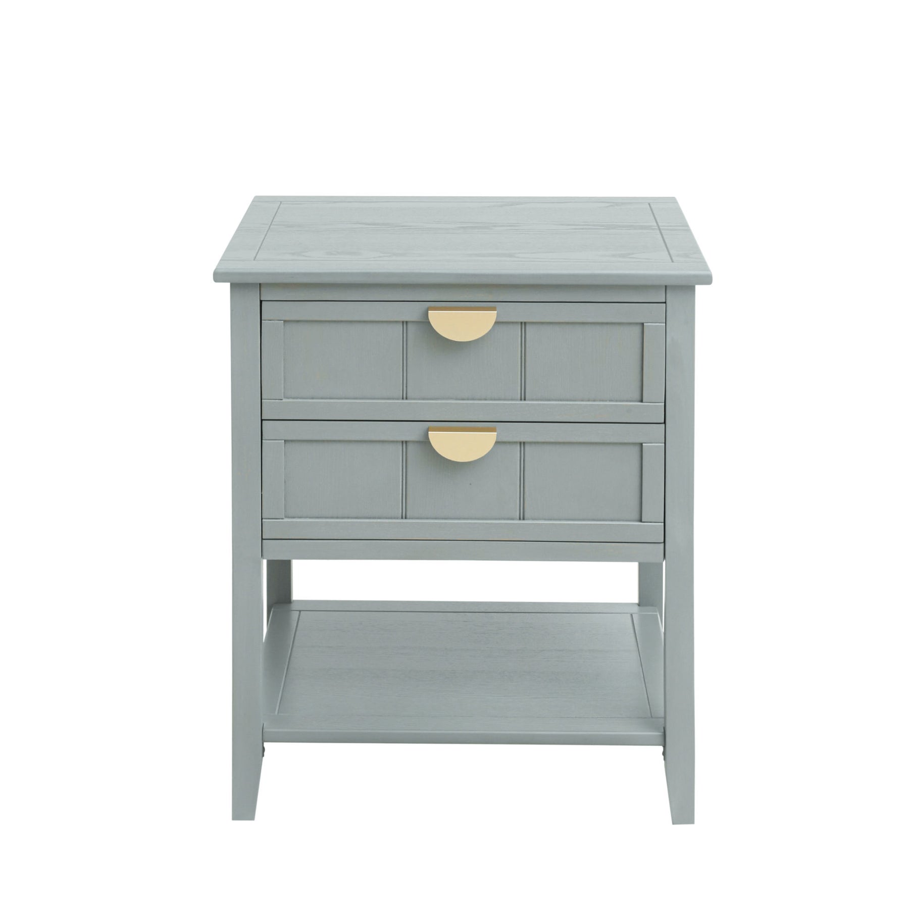 American style 2 Drawer Side table