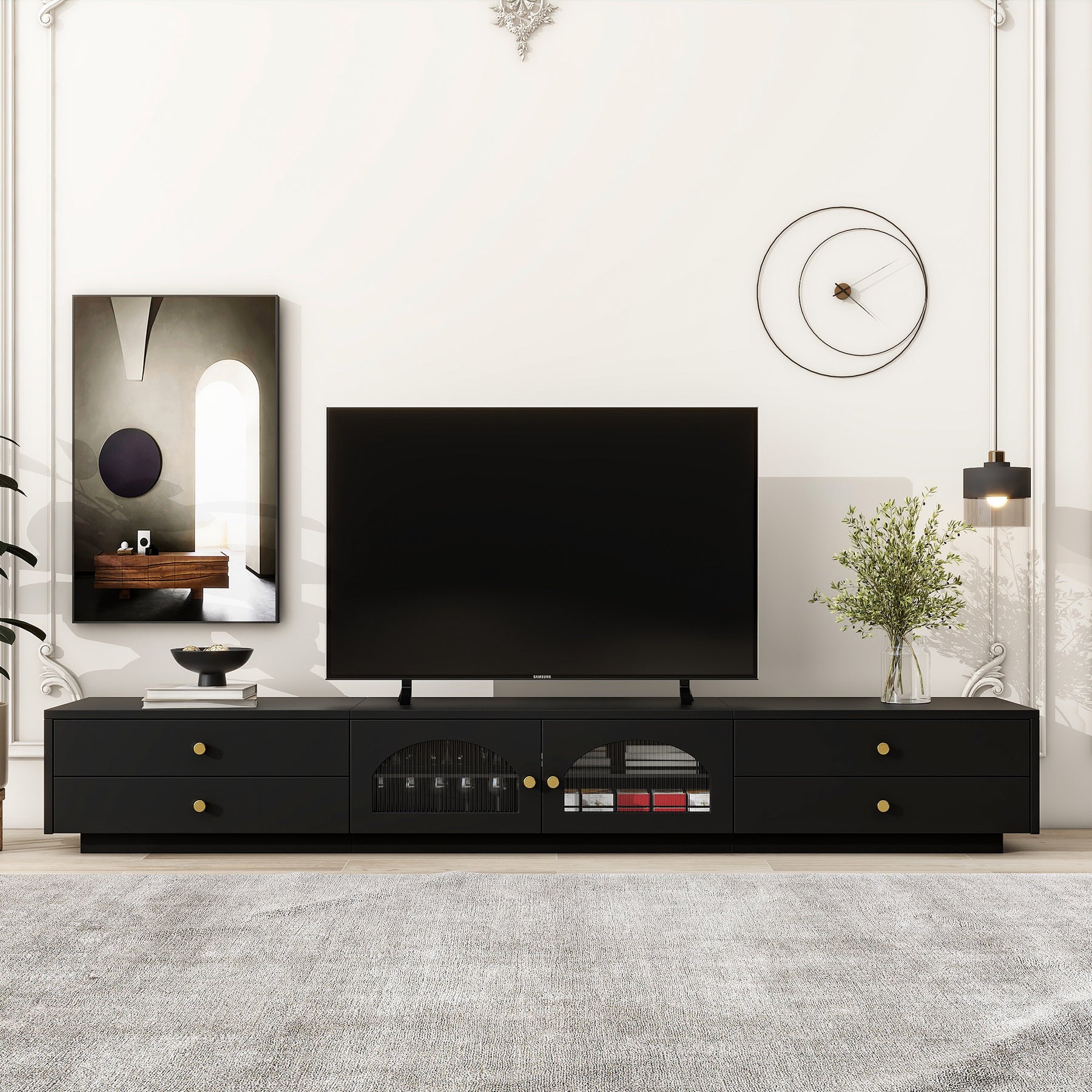 ON-TREND Luxurious TV Stand & Media Console