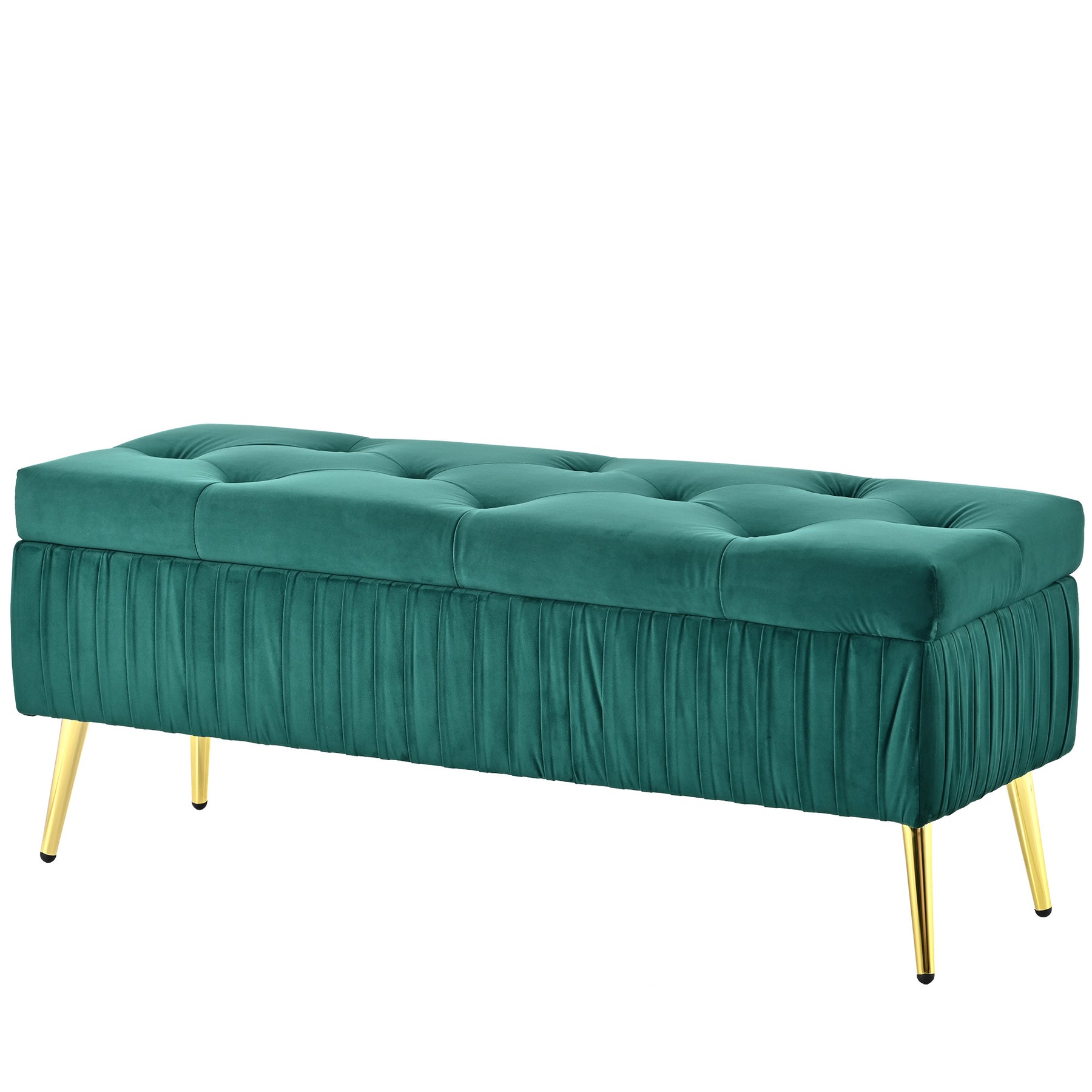 Button-Tufted Ottoman