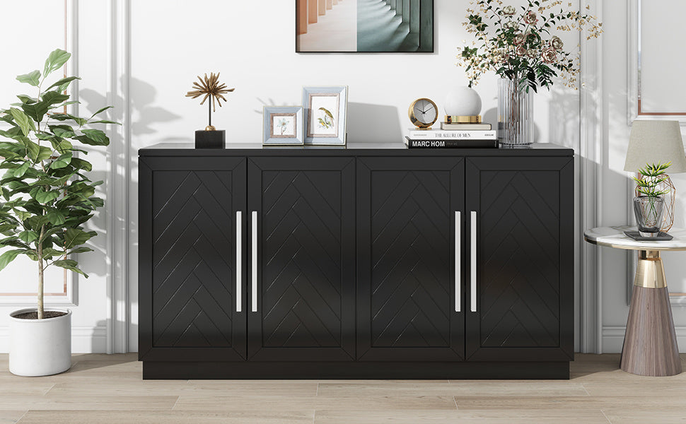 TREXM Sideboard with 4 Doors