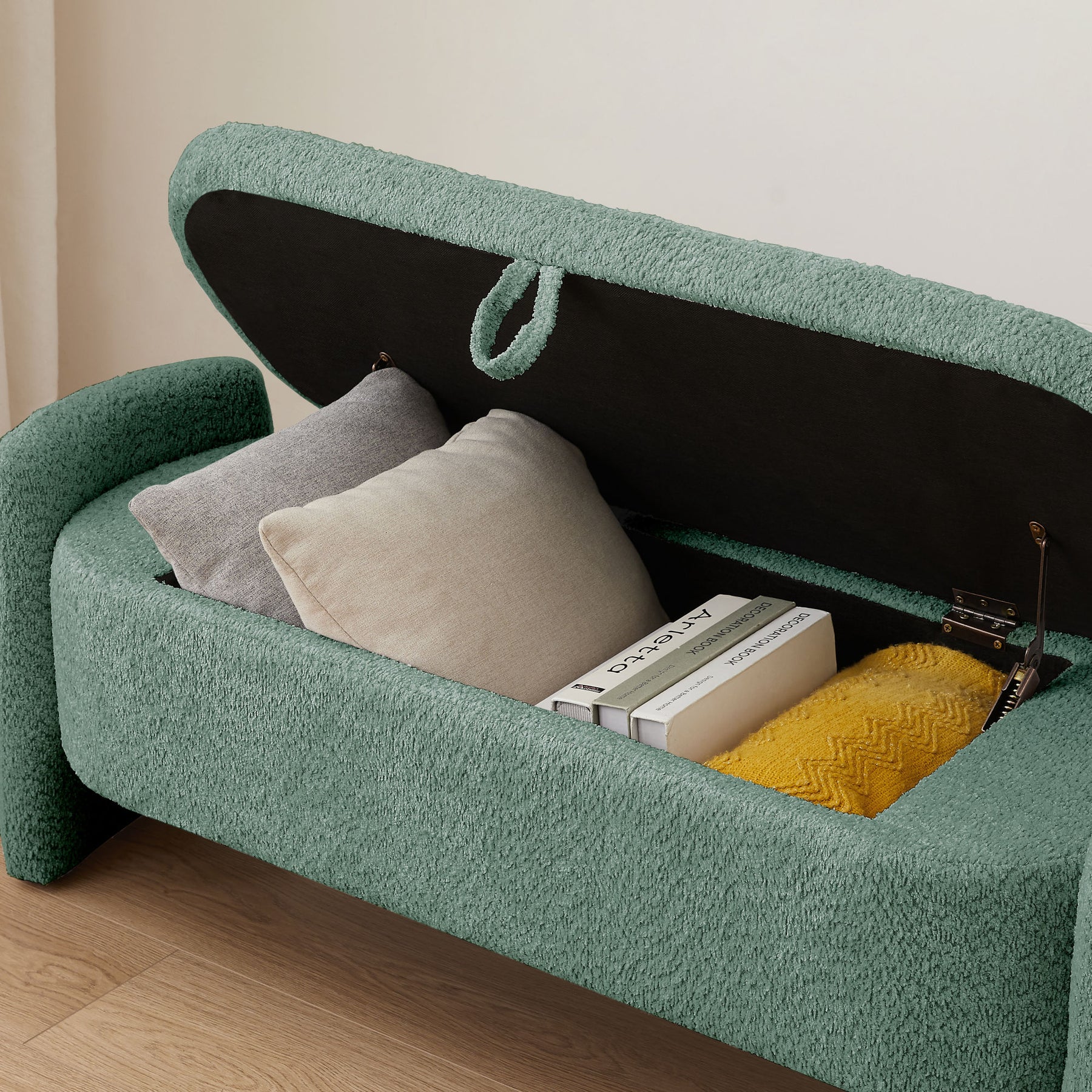 Oval Storage Bench