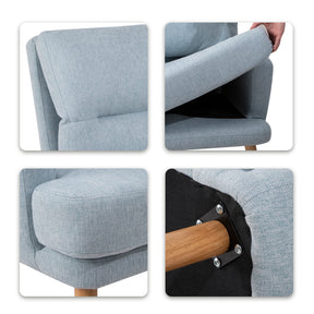 Accent Chair with Ottoman Set Lounge Chair