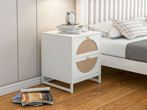 Allen 2 Drawer side table