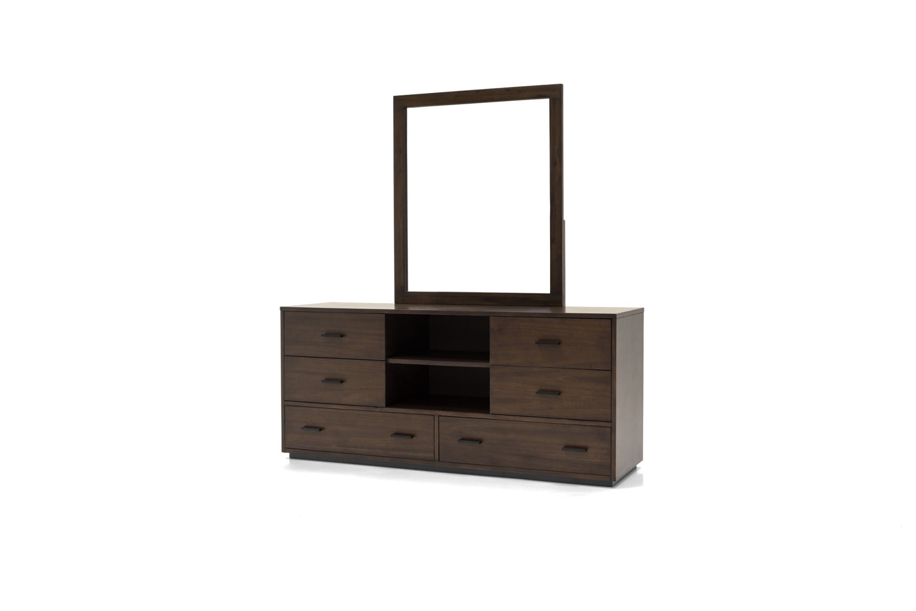 Nova Domus Fantasia Contemporary Walnut Dresser