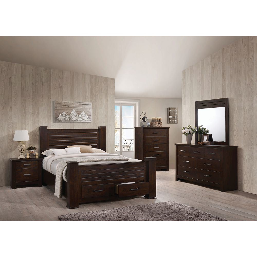 Panang 7 Drawer Dresser in Mahogany