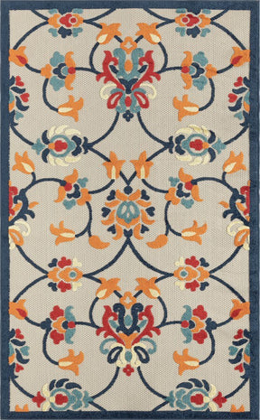 Stylish Classic Pattern Design Floral  Rug