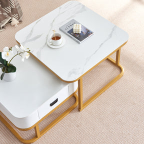 Modern Nesting Square Coffee Tables