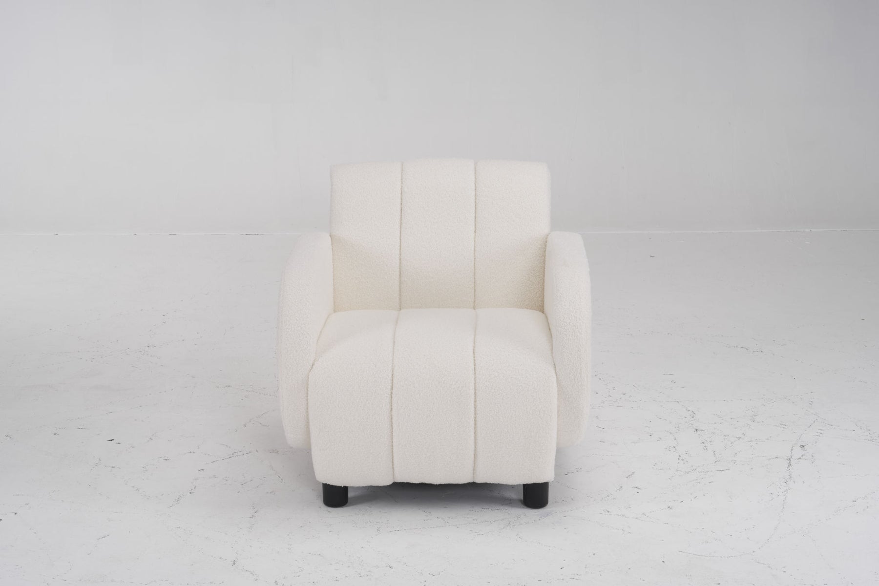 Modern Fabric Upholstered Reading Lounge Chair