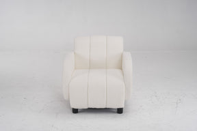 Modern Fabric Upholstered Reading Lounge Chair