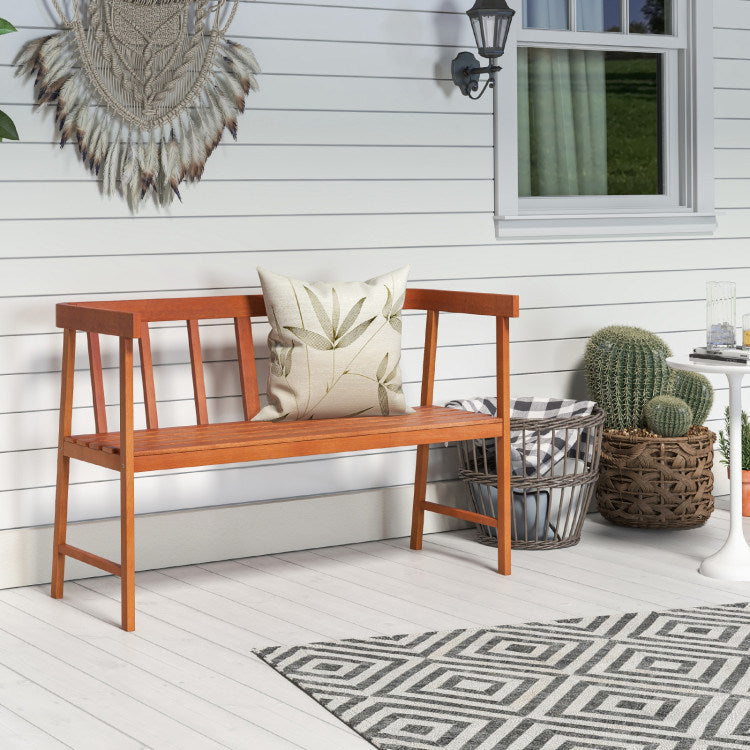 Outdoor Acacia Wood Bench