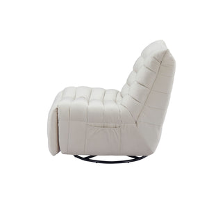 Lazy Modern Lounge Chair with a Side Pocket