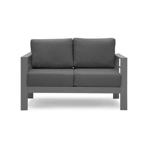 Comfortable Couch Grey Patio Outdoor Double Small Sleeper Sofa Set