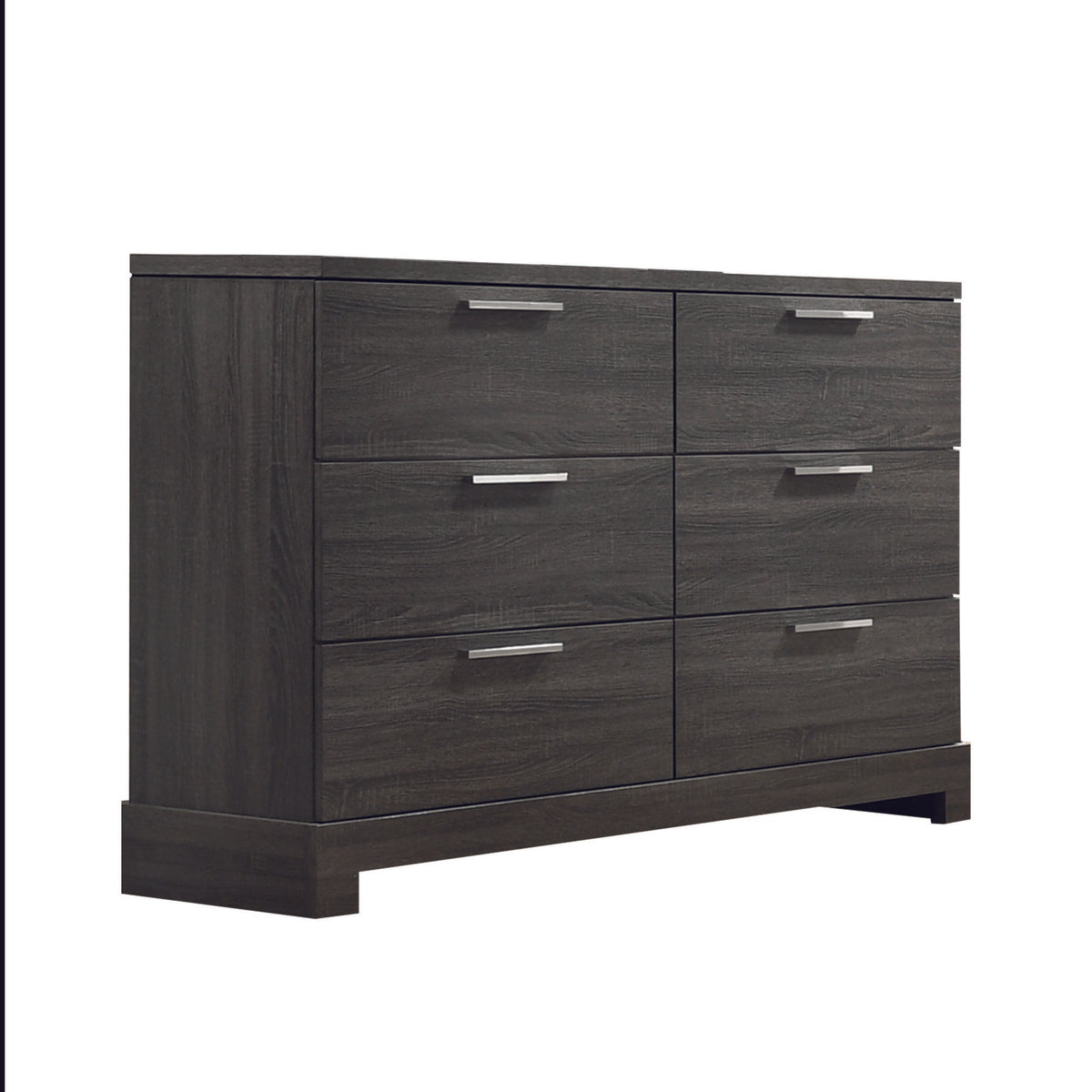 Lantha Dresser with Six Drawers in Gray Oak