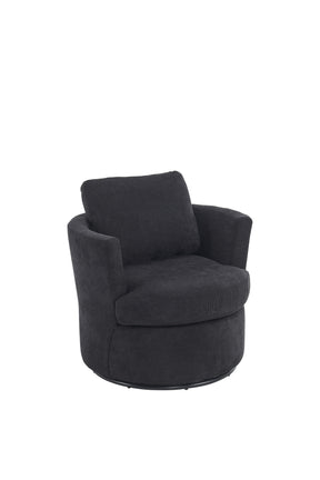 Swivel Barrel Round Accent Lounge Chair