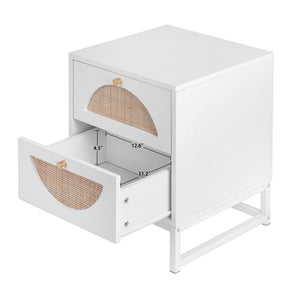 Allen 2 Drawer side table