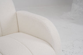 Modern Fabric Upholstered Reading Lounge Chair