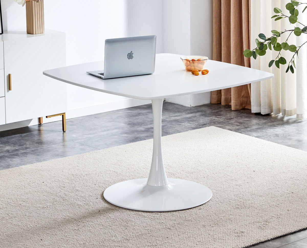 WHITE Mid-century Coffee Table