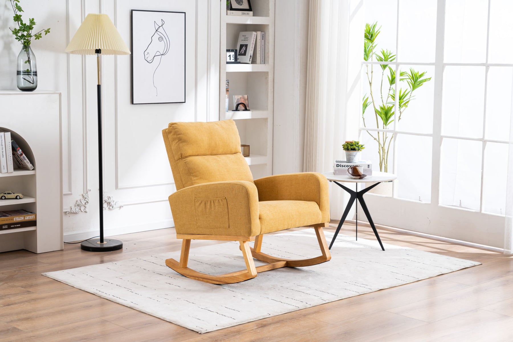 Modern Accent Rocking Lounge Chair