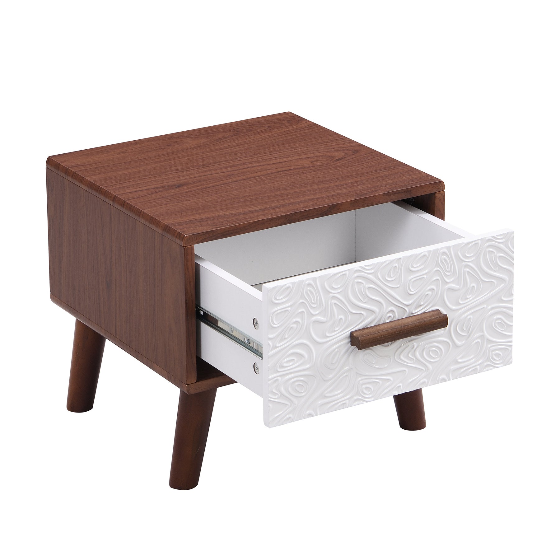 U-Can Square End Table with 1 Drawer